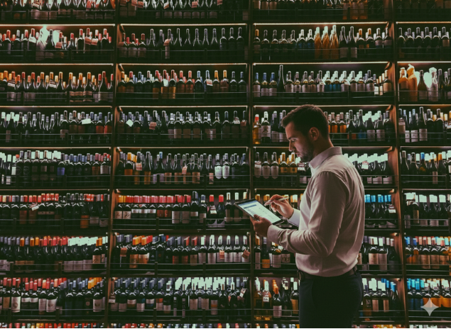 equipo de marketing del vino y bebidas